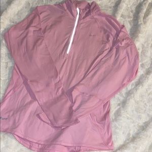 Nike 1/4 zip drifit shirt